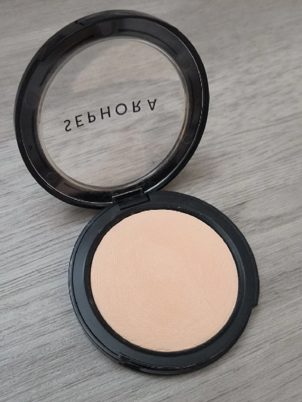 Sephora Pressed Setting Powder — Cream Beige Compact